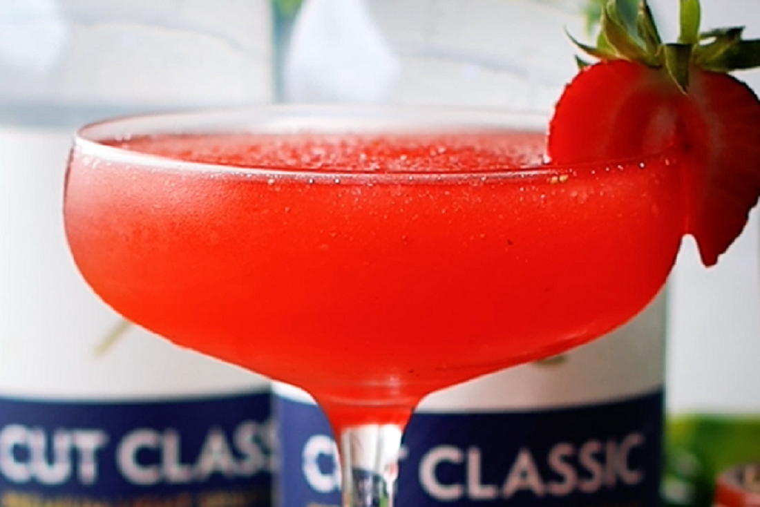 Frozen Strawberry G&T Cocktail