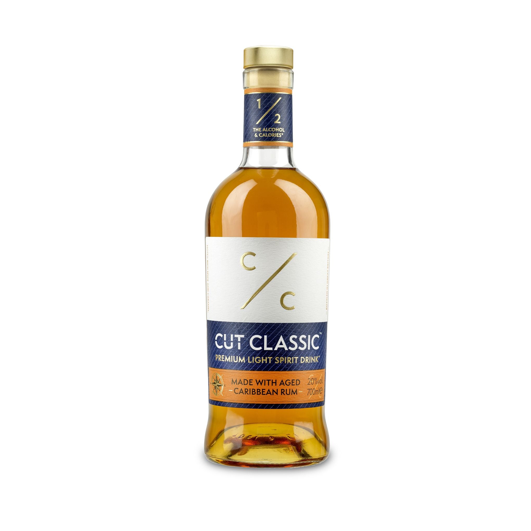 Cut Classic 20% ABV lower alcohol, low calorie premium Caribbean Rum