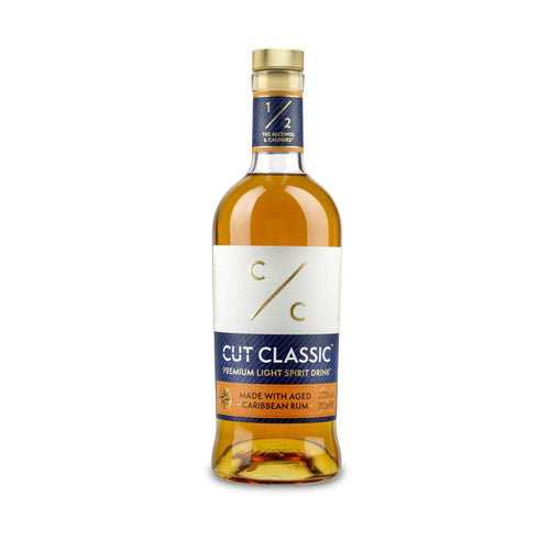 Cut Classic 20% ABV lower alcohol, low calorie premium Caribbean Rum