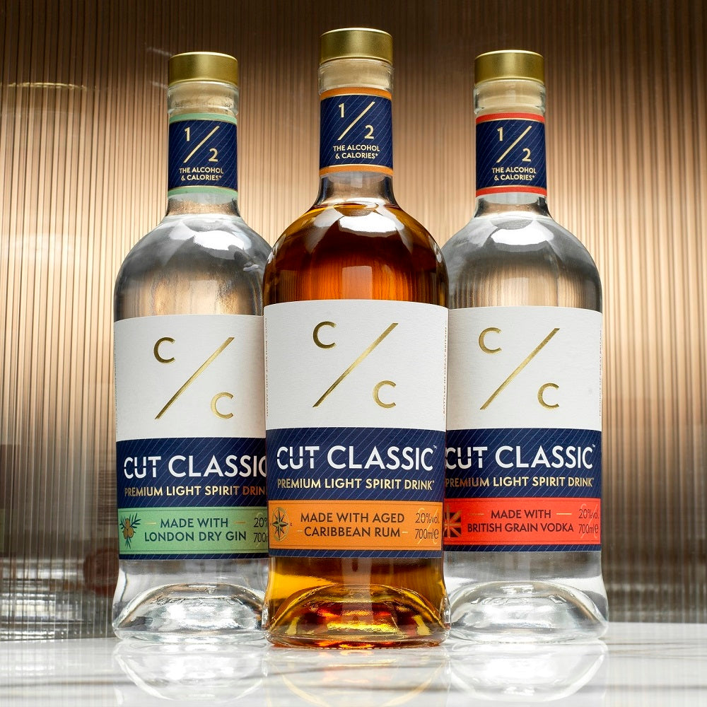 The Classic Trio - 3 Mid-Strength Spirits